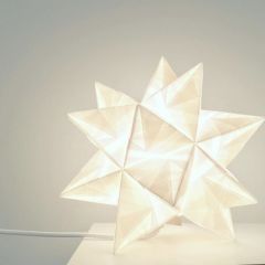 Tak - håndlavet origami-lampe