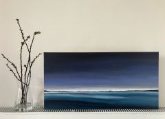 The Horizon - Akrylmaleri - 35x70 cm